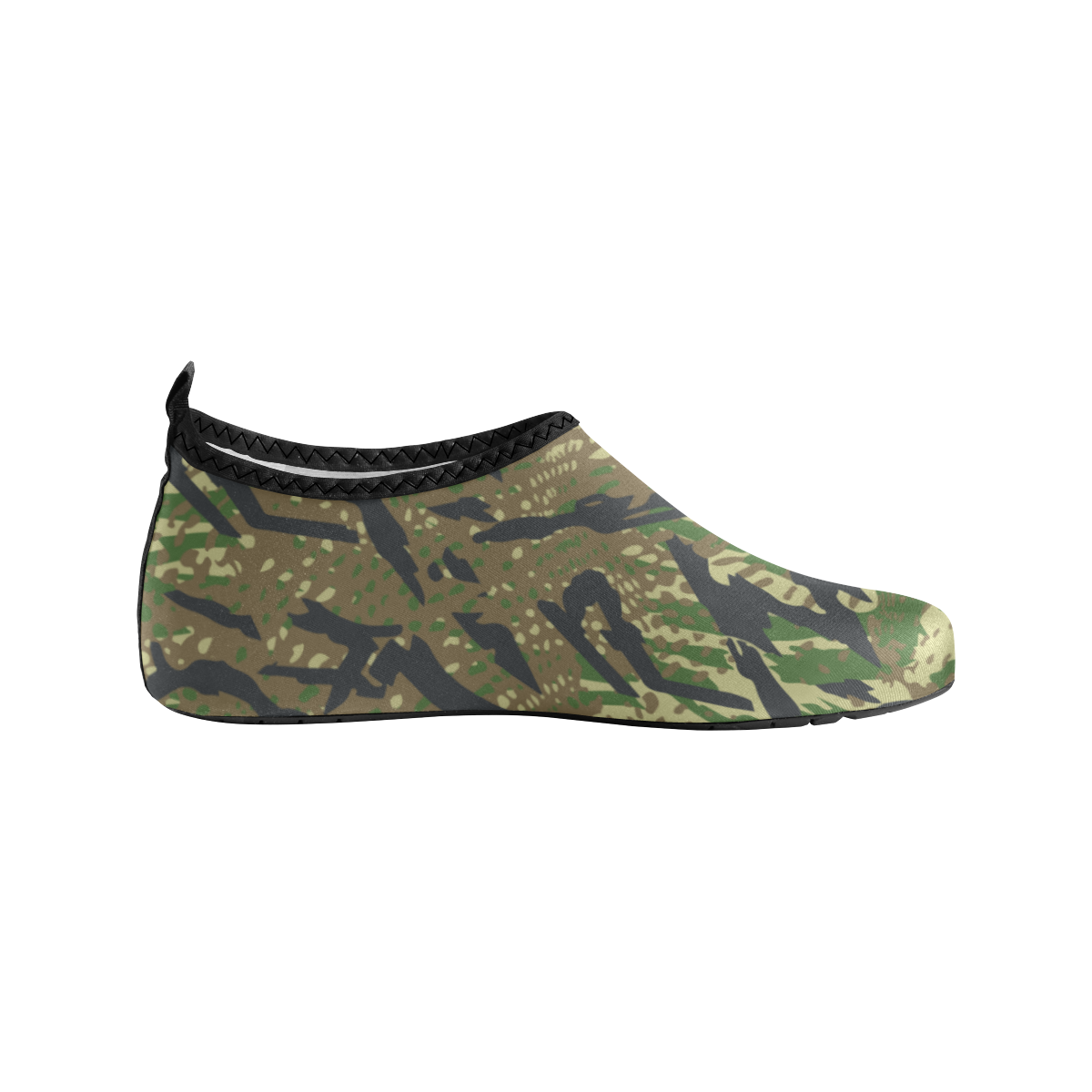 russian rastr camouflage Men's Slip-On Water Shoes (Model 056)