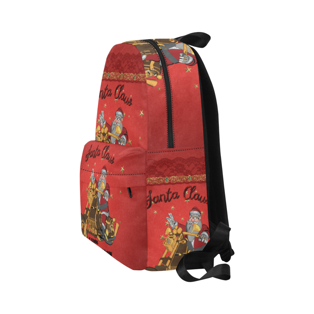 Santa Claus wish you a merry Christmas Unisex Classic Backpack (Model 1673)