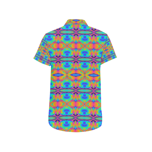 Kaleidoscope Men's All Over Print Short Sleeve Shirt (Model T53)