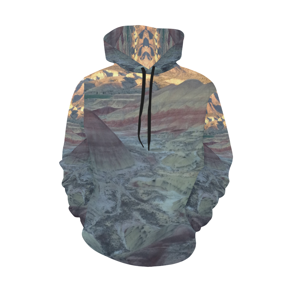 paintedhillshoedie All Over Print Hoodie for Women (USA Size) (Model H13)