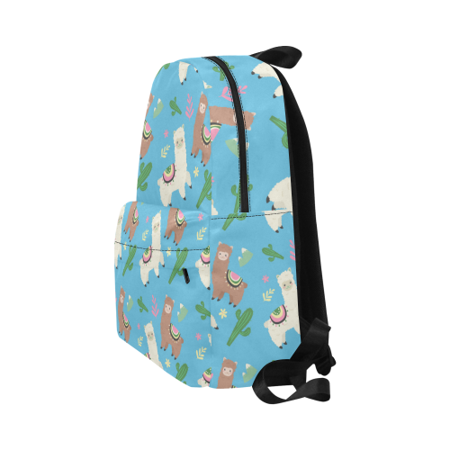 Alpaca Pattern Unisex Classic Backpack (Model 1673)