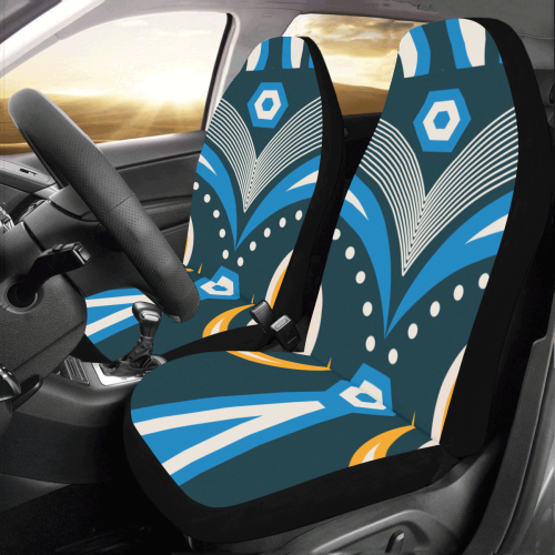 lulua tribal Car Seat Covers (Set of 2)