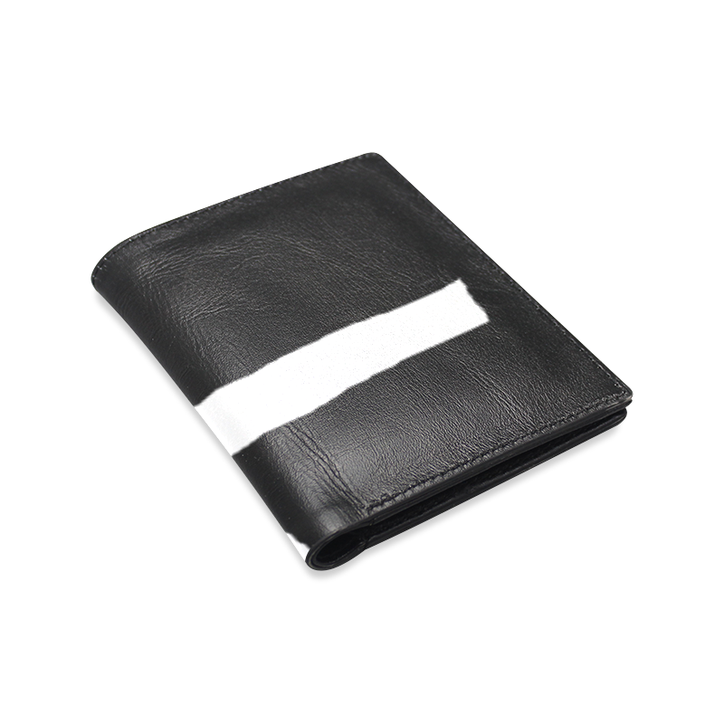 Savage Gary Numan wallet Men's Leather Wallet (Model 1612)