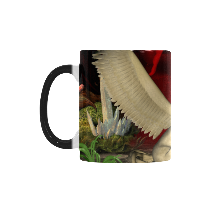Cute little fairy and pegasus Custom Morphing Mug (11oz)