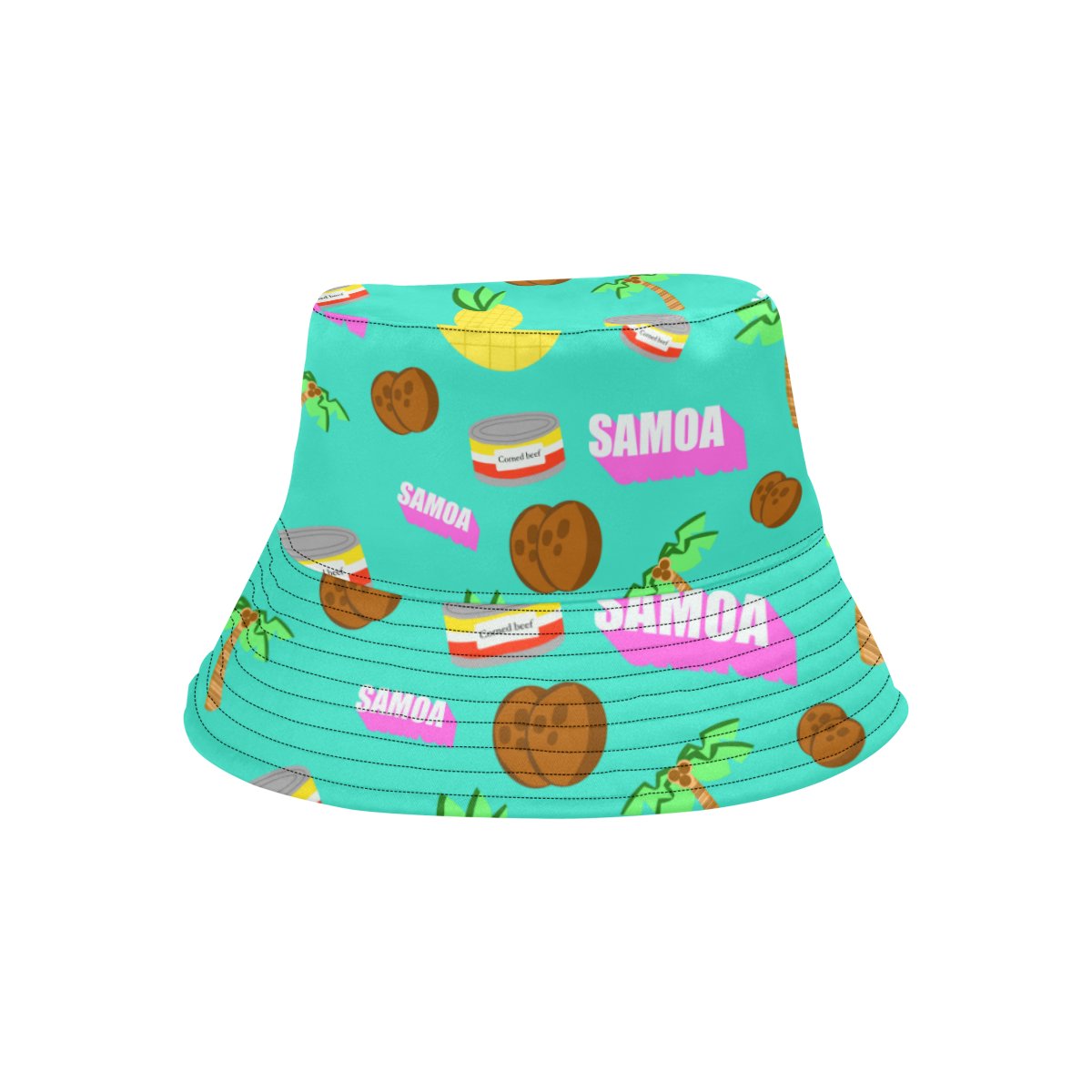 ISLAND BREEZE All Over Print Bucket Hat