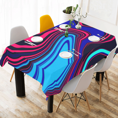 AbstractUnnamed Cotton Linen Tablecloth 60" x 90"