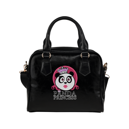 Panda Princess Shoulder Handbag (Model 1634)