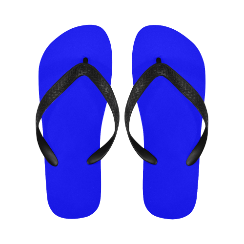 color blue Flip Flops for Men/Women (Model 040)
