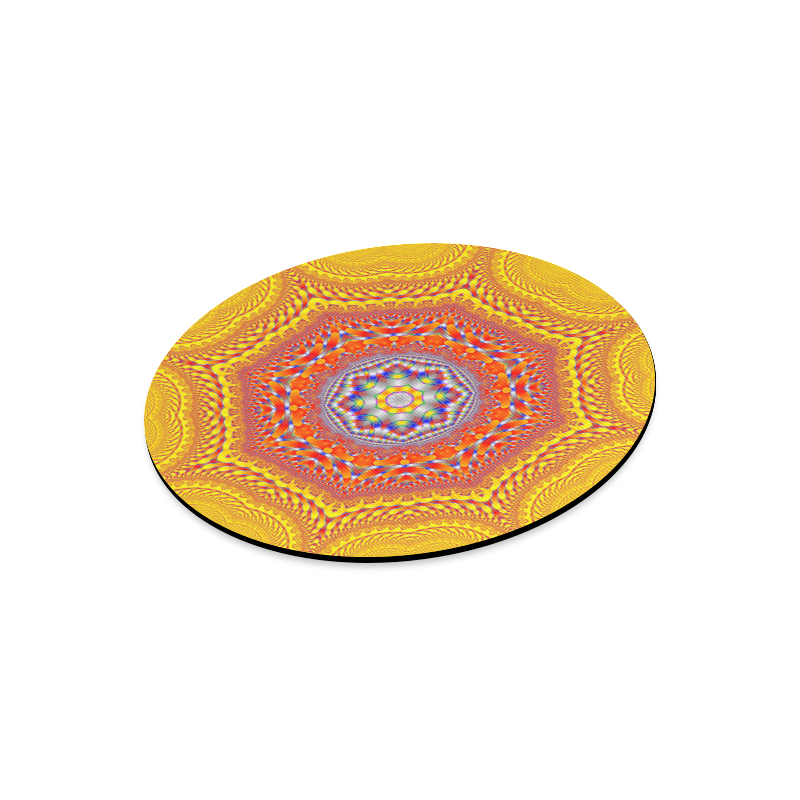 Face to Face Round Mousepad