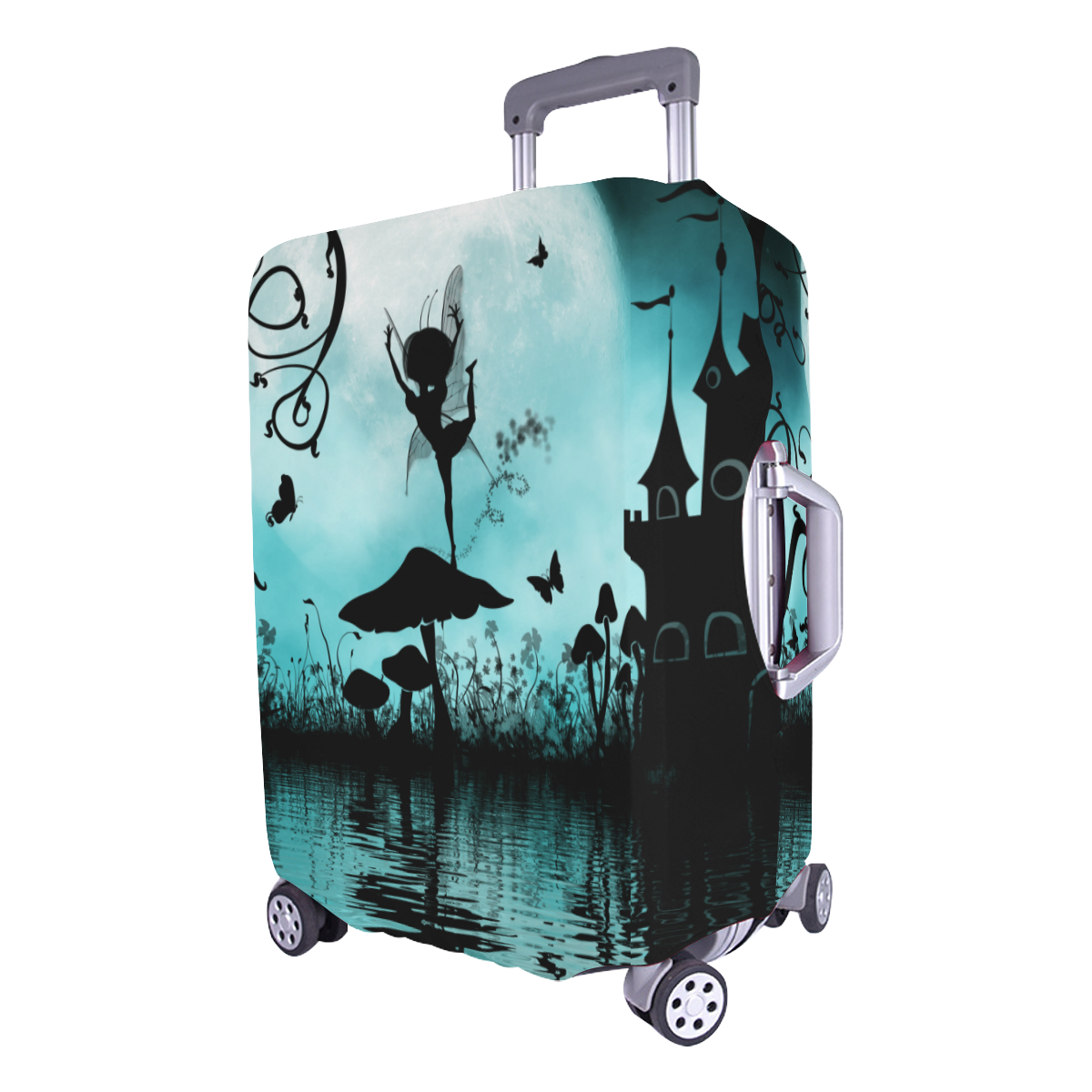 Dancing in the night Luggage Cover/Large 26"-28"