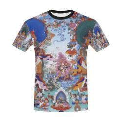 Four Heavenly Kings, by Ivan Venerucci Italian Style All Over Print T-Shirt for Men/Large Size (USA Size) Model T40)