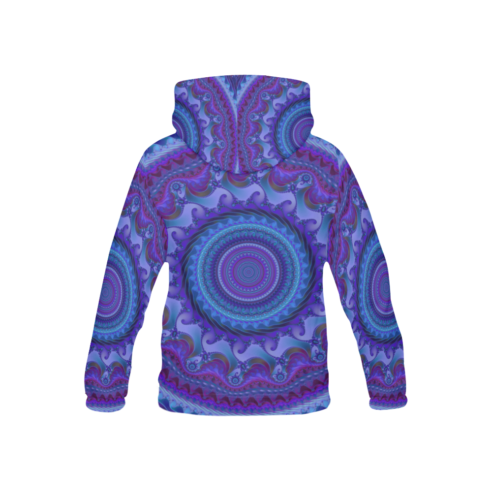 MANDALA PASSION OF LOVE All Over Print Hoodie for Kid (USA Size) (Model H13)