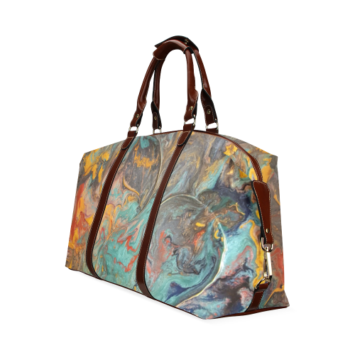 Earth Element Abstract Classic Travel Bag (Model 1643) Remake