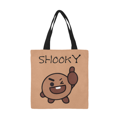 Shooky All Over Print Canvas Tote Bag/Small (Model 1697)