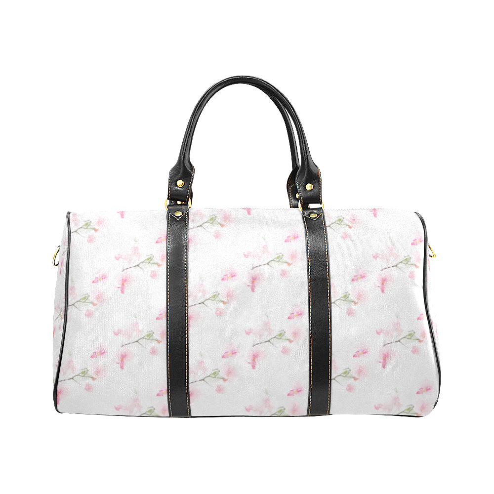 PATTERN ORCHIDÉES New Waterproof Travel Bag/Small (Model 1639)