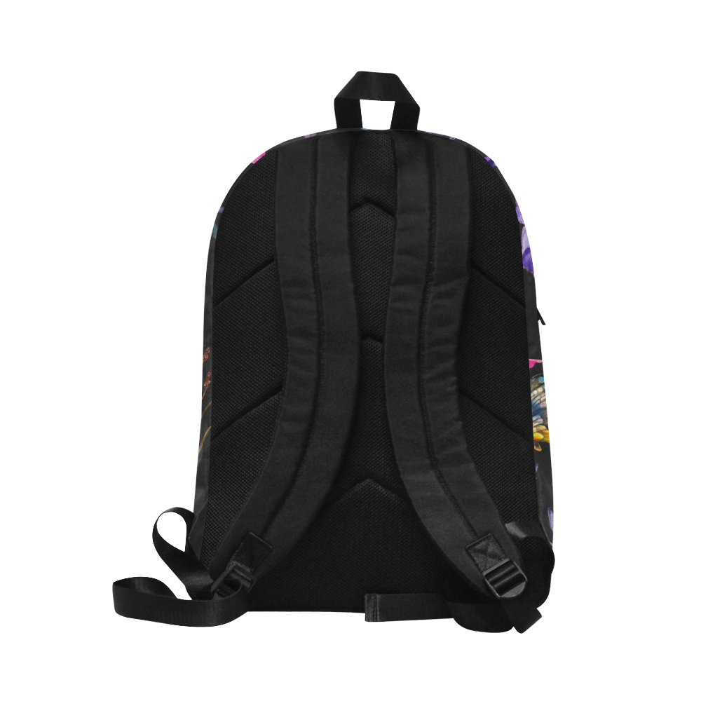 multi floral Unisex Classic Backpack (Model 1673)