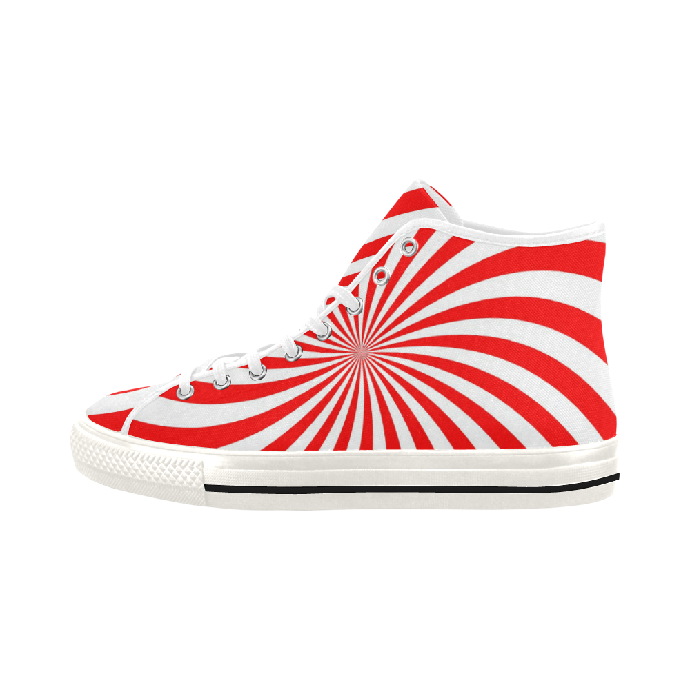 PEPPERMINT TUESDAY SWIRL Vancouver H Men's Canvas Shoes (1013-1)