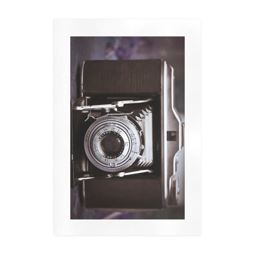 vintage camera Art Print 19‘’x28‘’