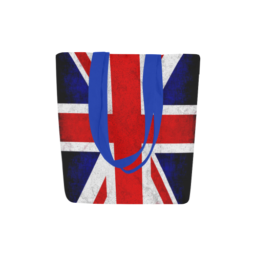 United Kingdom Union Jack Flag - Grunge 2 Canvas Tote Bag (Model 1657)