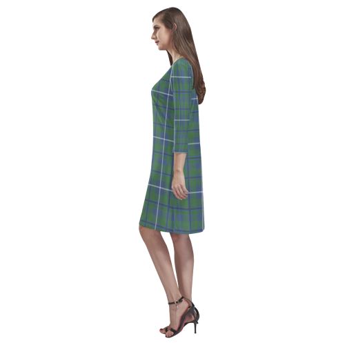 Douglas Tartan Rhea Loose Round Neck Dress(Model D22)