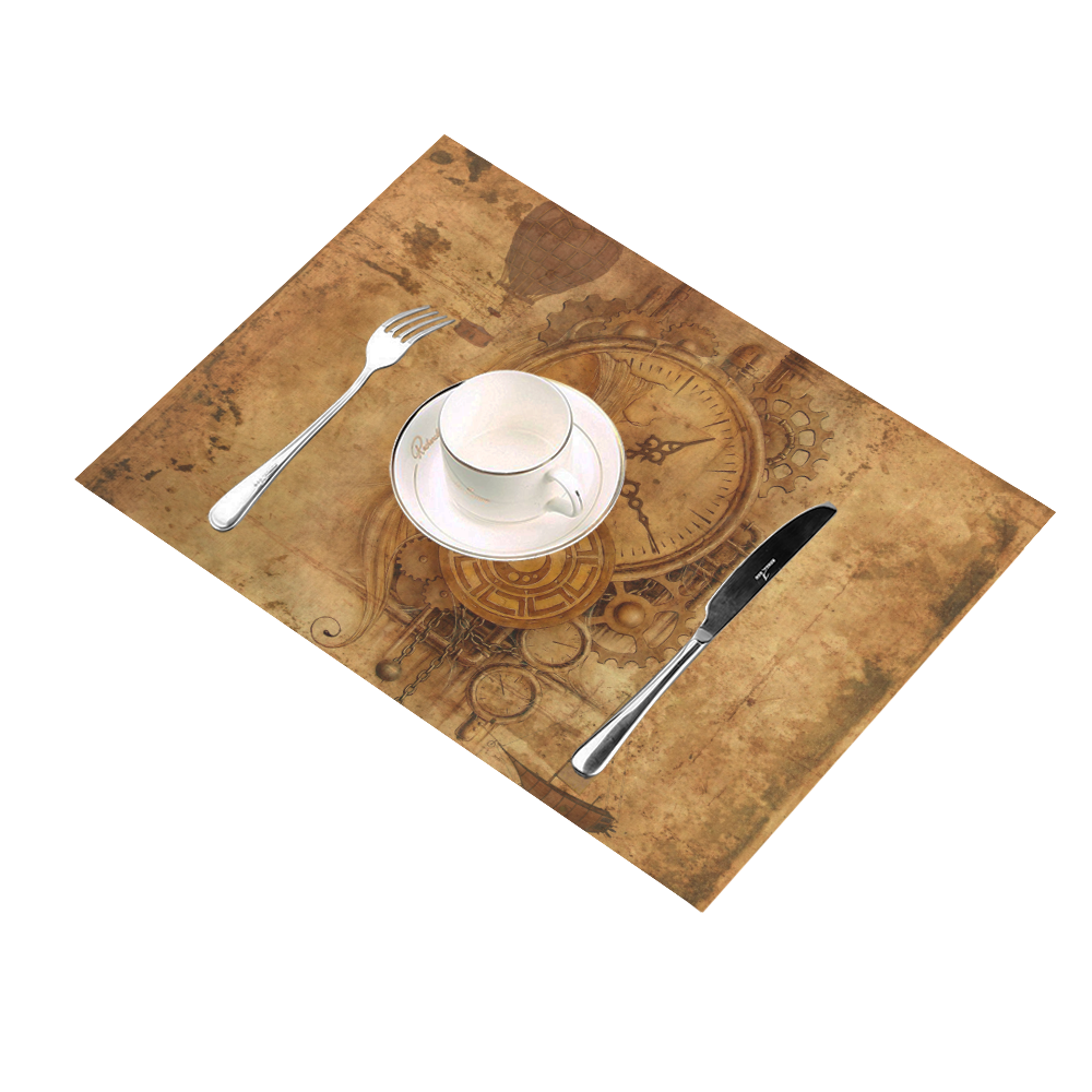 A Time Travel Of STEAMPUNK 1 Placemat 14’’ x 19’’