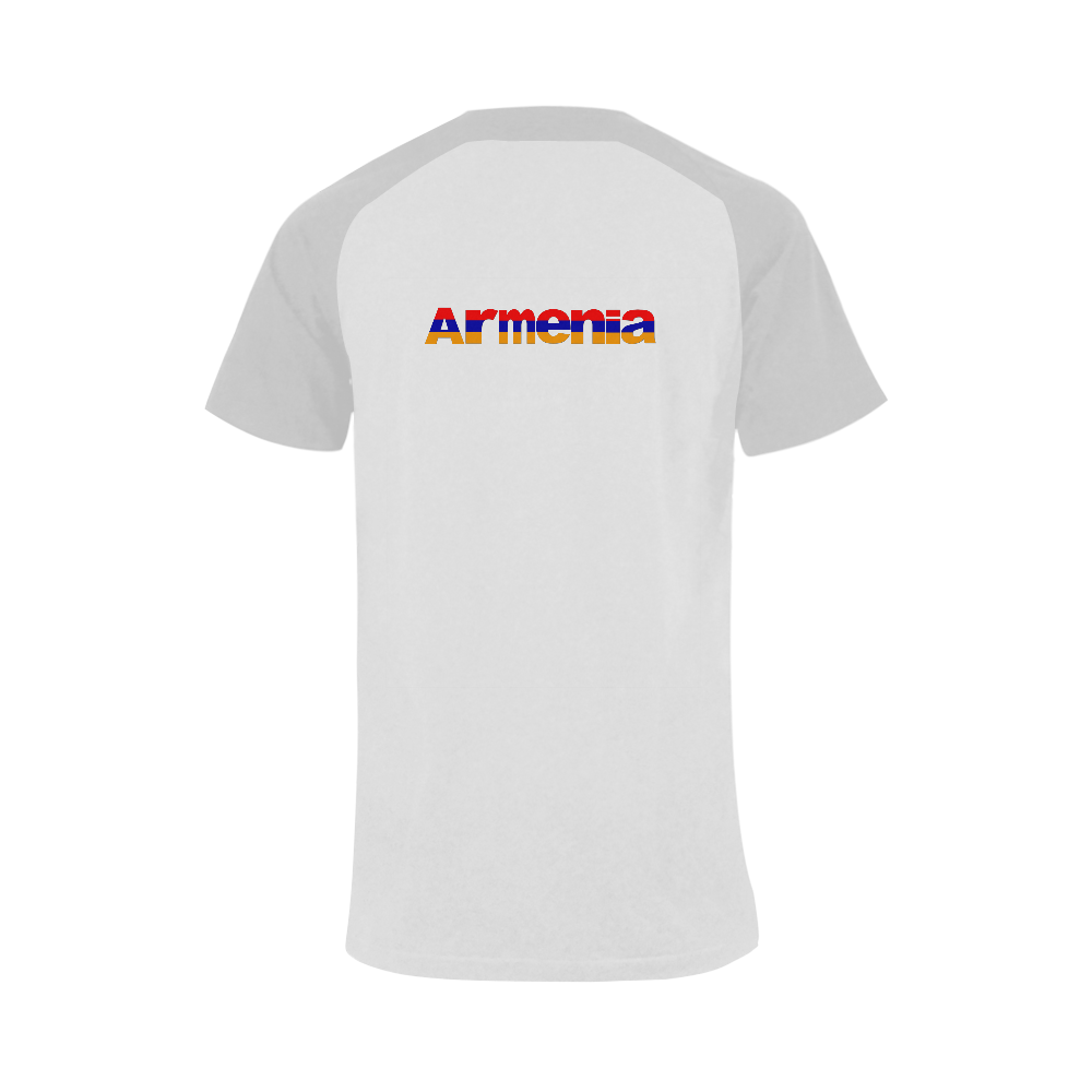 Love Armenia Men's Raglan T-shirt (USA Size) (Model T11)