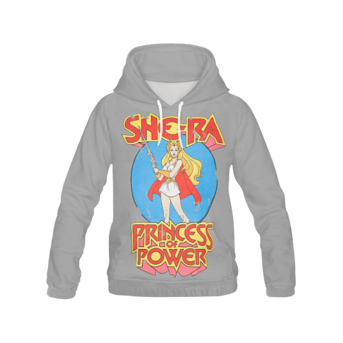 She-Ra Princess of Power All Over Print Hoodie for Men/Large Size (USA Size) (Model H13)