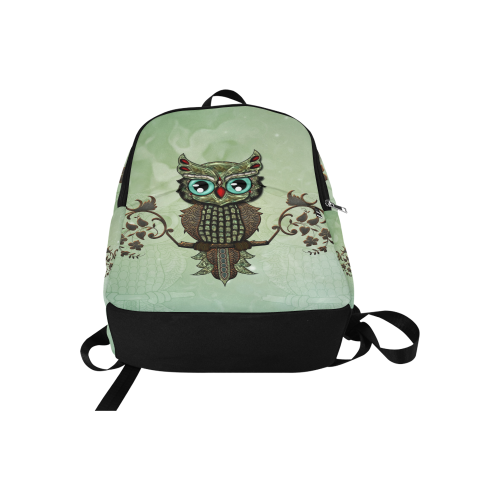 Wonderful owl, diamonds Fabric Backpack for Adult (Model 1659)