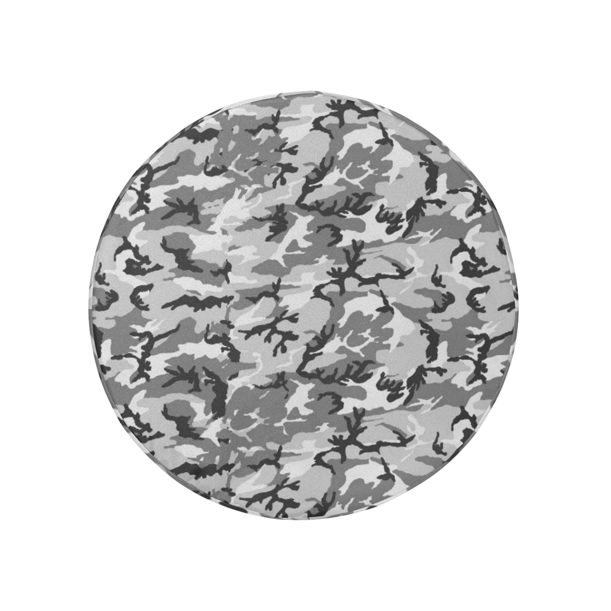Woodland Urban City Black/Gray Camouflage 32 Inch Spare Tire Cover