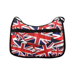 Union Jack British UK Flag Crossbody Bags (Model 1616)