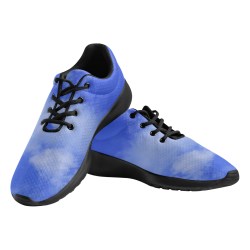 Blue Clouds Women's Athletic Shoes (Model 0200)