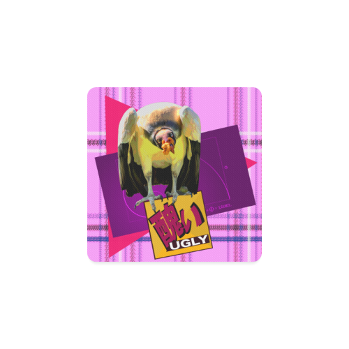 UGLY Vulture Square Coaster