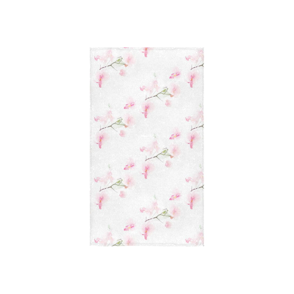 Pattern Orchidées Custom Towel 16"x28"