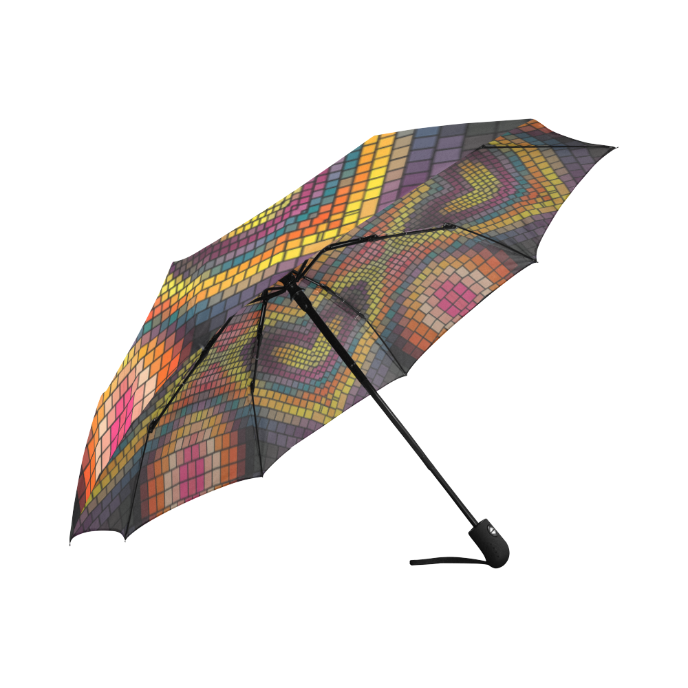 colorful umbrella Auto-Foldable Umbrella (Model U04)