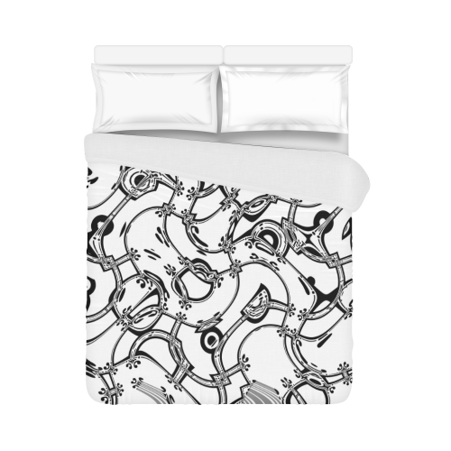 UNFINISHEDBUSINESS Duvet Cover 86"x70" ( All-over-print)