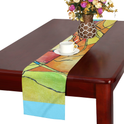 ABSTRACT NO 1 Table Runner 14x72 inch