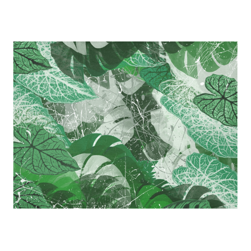 Tropicalia Cotton Linen Tablecloth 52"x 70"