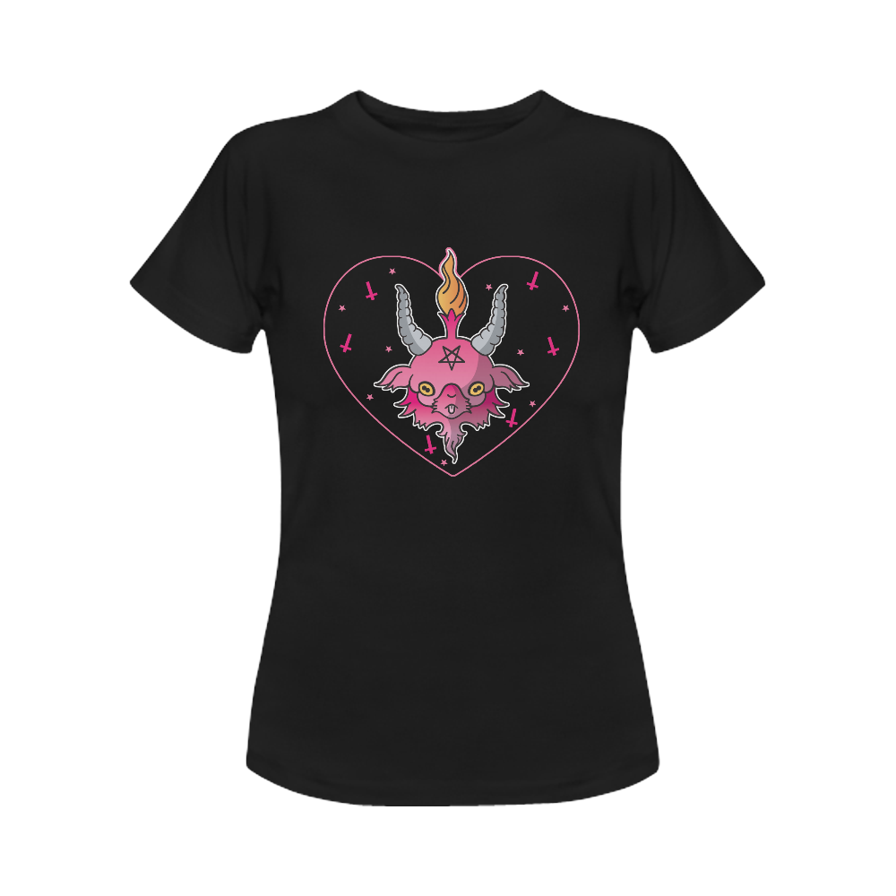 Devil_Heart_s Women's T-Shirt in USA Size (Front Printing Only)