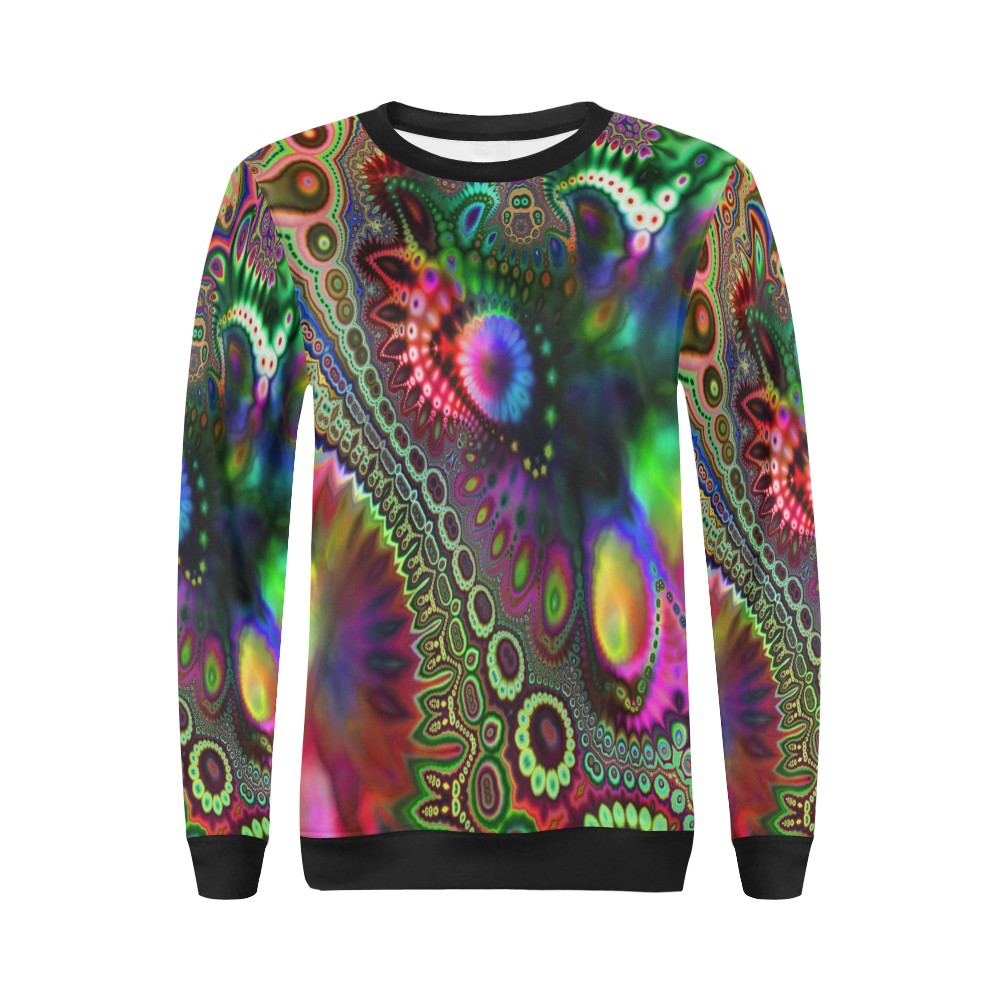 Infinity All Over Print Crewneck Sweatshirt for Women (Model H18)