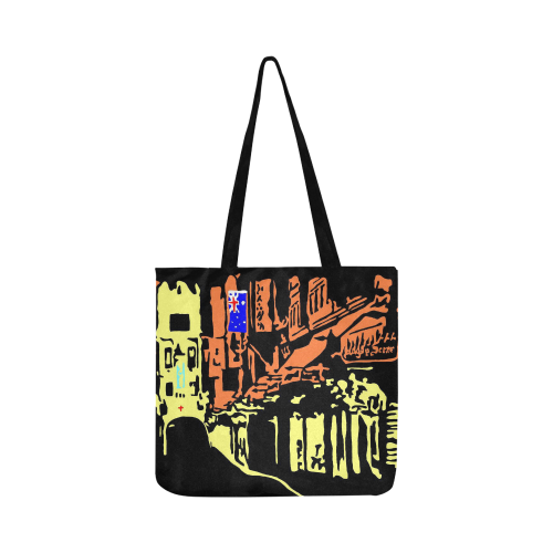 LONDON COURT- Reusable Shopping Bag Model 1660 (Two sides)