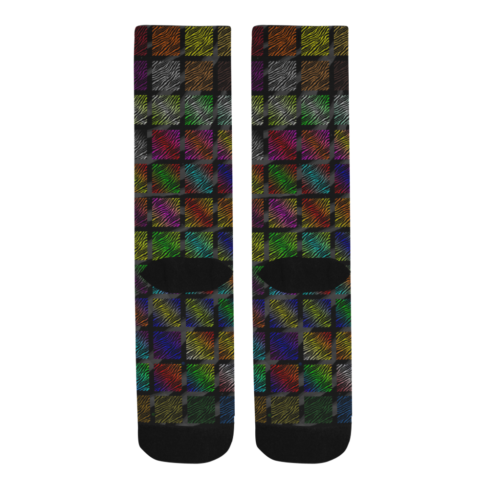 Ripped SpaceTime Stripes Collection Trouser Socks