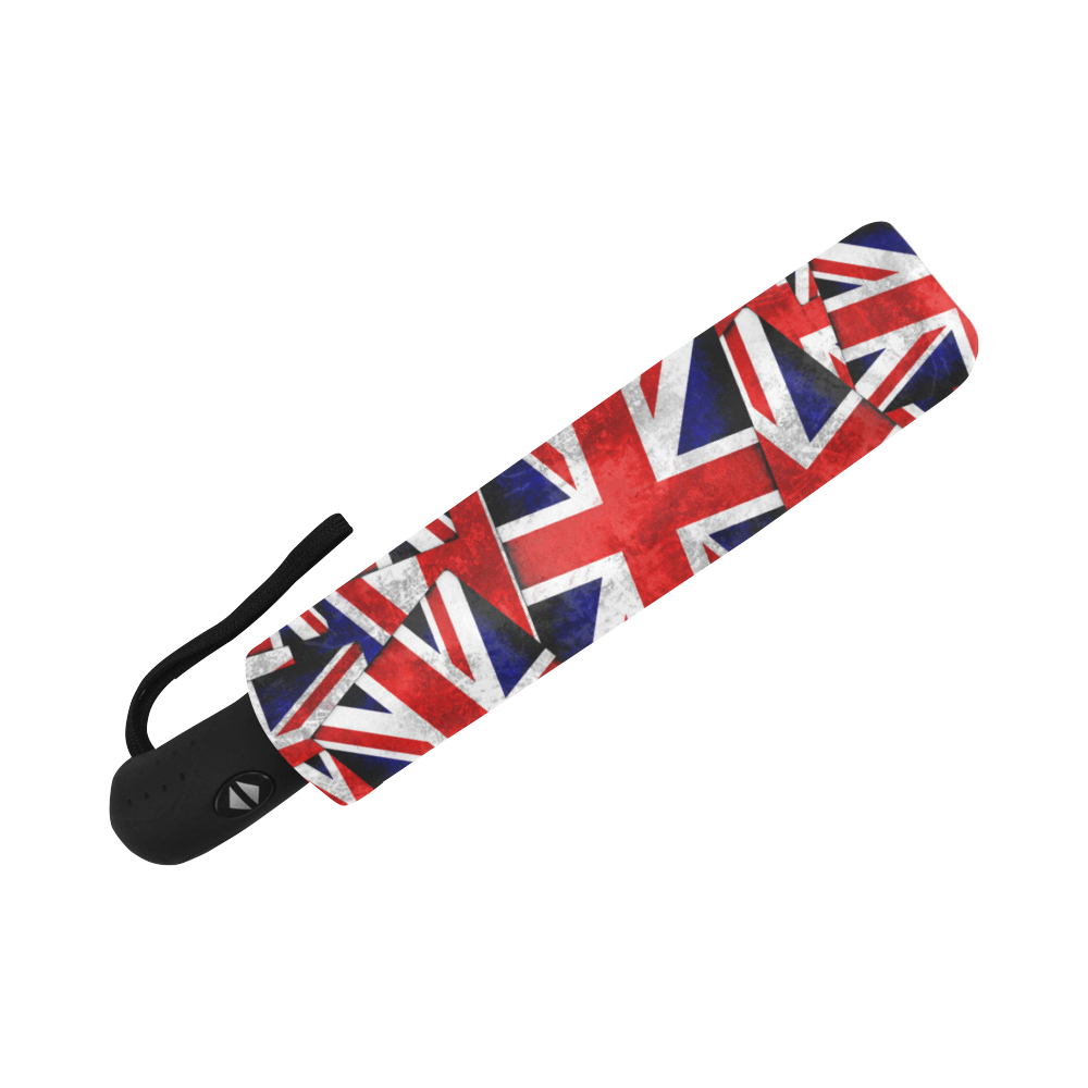 Union Jack British UK Flag Auto-Foldable Umbrella (Model U04)