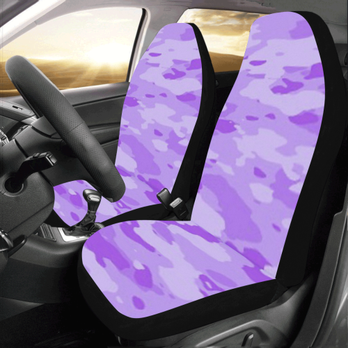 Purple Camo Car Seat Covers (Set of 2)