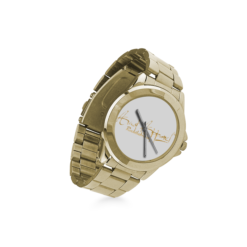 Gold time piece Custom Gilt Watch(Model 101)