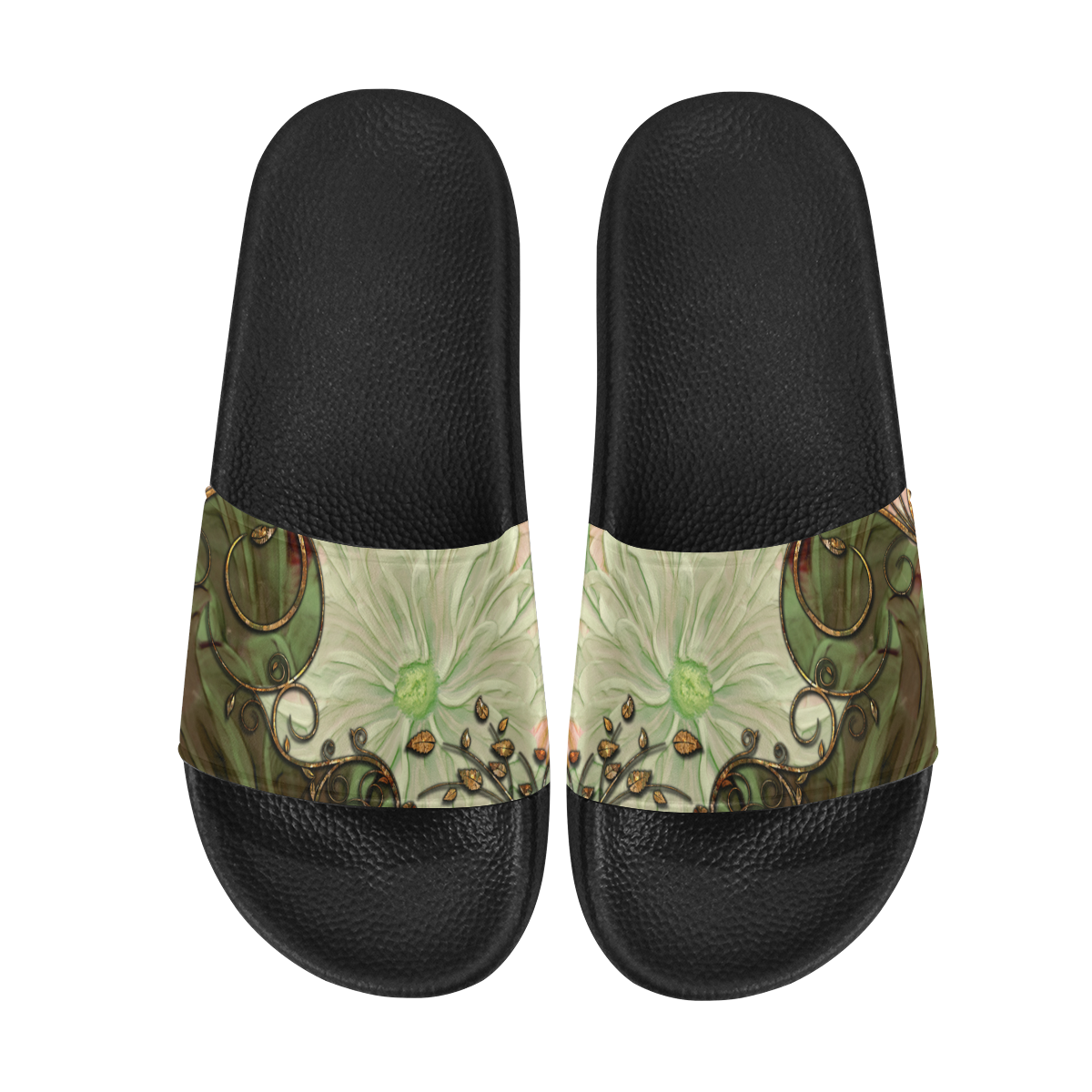 Wonderful vintage design Women's Slide Sandals (Model 057)