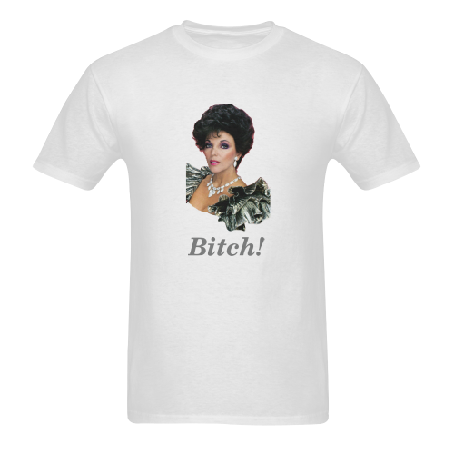 joan bitch Men's T-Shirt in USA Size (Two Sides Printing)