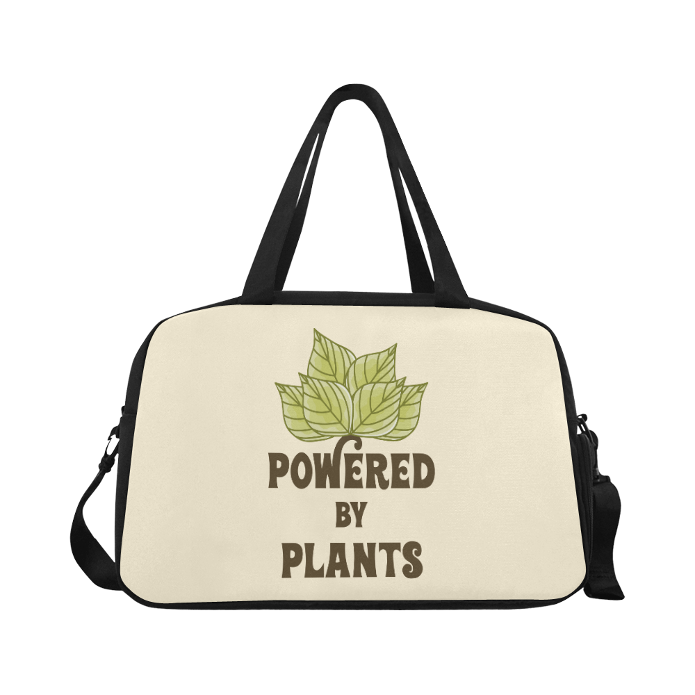 Powered by Plants (vegan) Fitness Handbag (Model 1671)