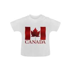 Canada Flag Baby T-shirts Baby Classic T-Shirt (Model T30)