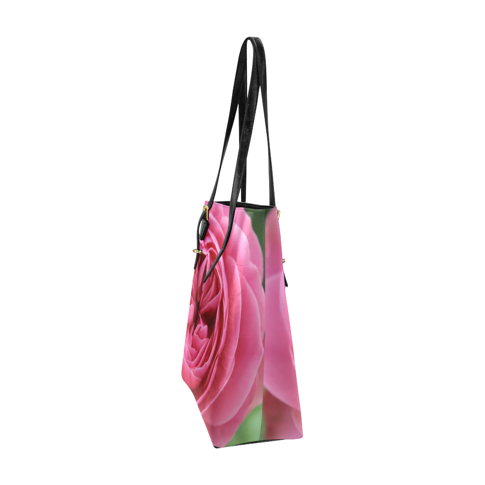 Rose Fleur Macro Euramerican Tote Bag/Small (Model 1655)