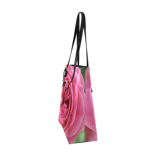 Rose Fleur Macro Euramerican Tote Bag/Small (Model 1655)